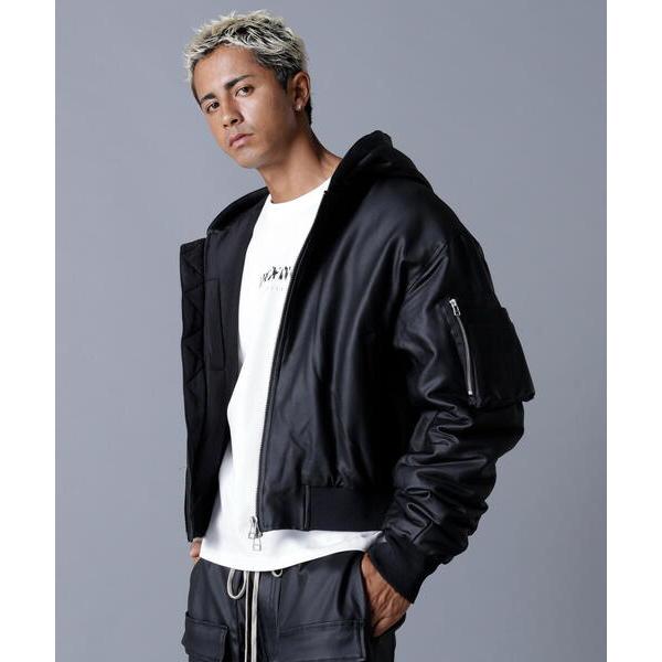 ma1 ma-1 DankeSchon/ダンケシェーン/COATING HOOD MA-1 レディー...