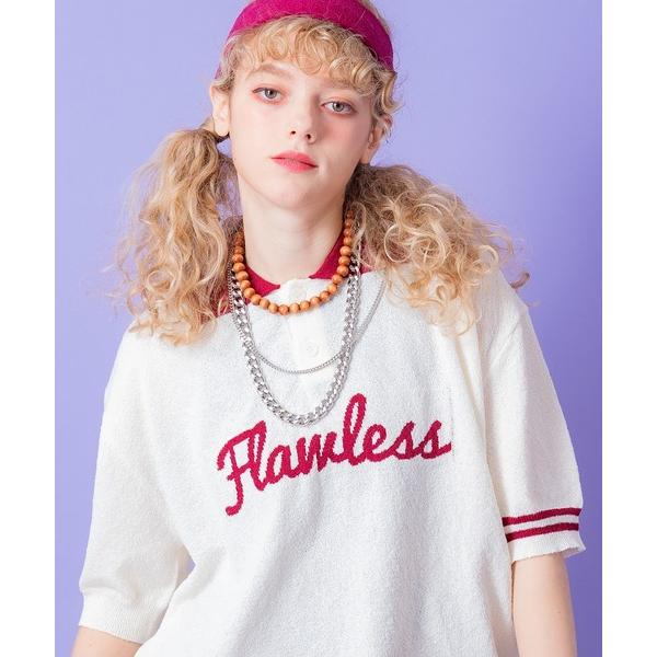 「ankoROCK」 半袖ニット ONESIZE ベージュ メンズ