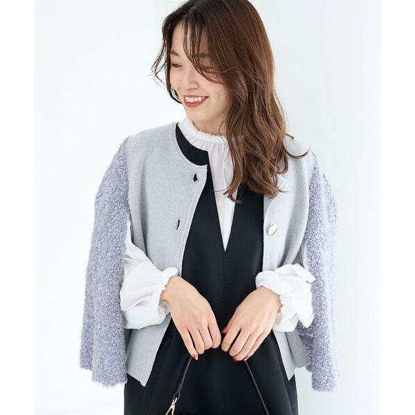 カーディガン TORRAZZO DONNA別注 フレアケープニットカーデ レディース