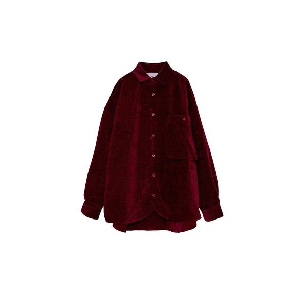 シャツ 「INTERPLAY」Regular Collar OverSize Shirt「Plush...