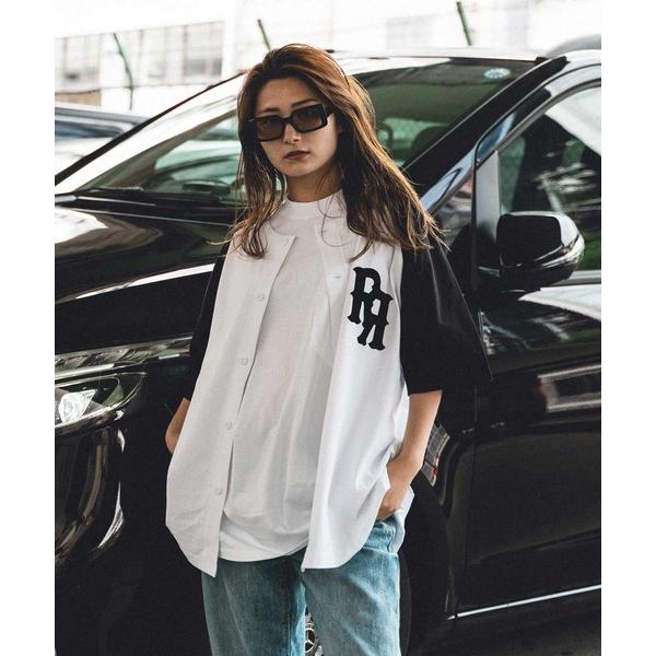 「TopIsm」 半袖シャツ M ブラック メンズ