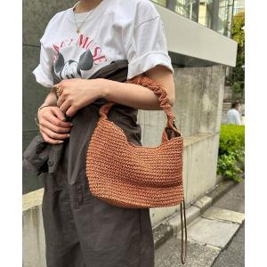 「fredy emue」 「cooco」かごバッグ FREE キャメル レディース