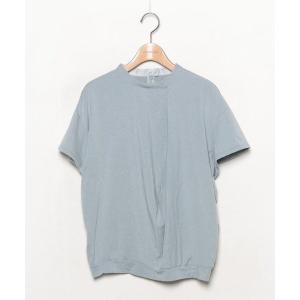 「mintdesigns」 半袖カットソー 2 ブルー レディース