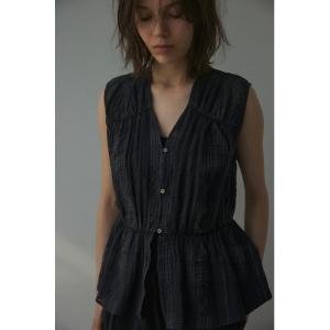 「BLACK BY MOUSSY」 ノースリーブブラウス FREE ブラック レディース
