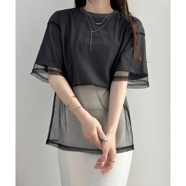 「Java」 半袖Tシャツ X-LARGE グレー レディース