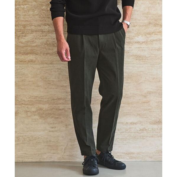 パンツ 「WEB限定」JUST fit コーデュロイ 1プリーツ イージースラックス パンツ -スト...