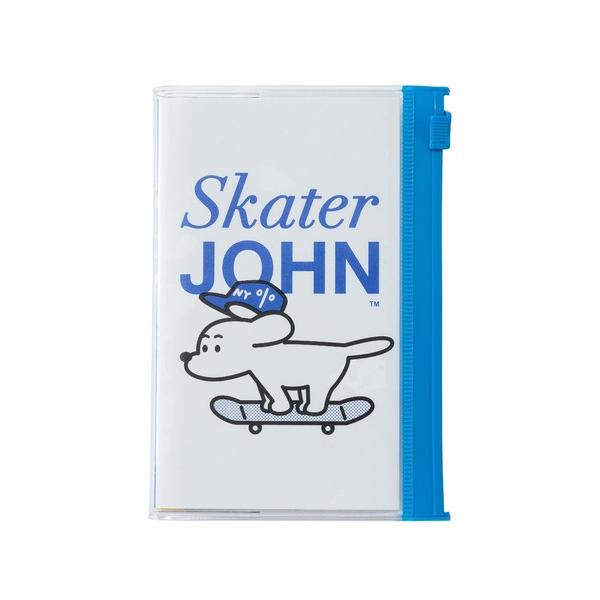 手帳 EDiT スケータージョン 手帳用紙を使った小さな方眼ノート・B7・PVCカバー付き