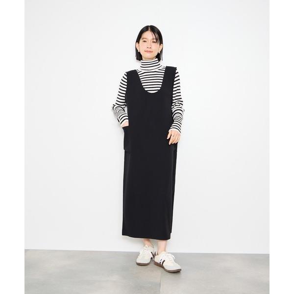ジャンパースカート Idnes 2wayカットジョーゼットジャンスカ