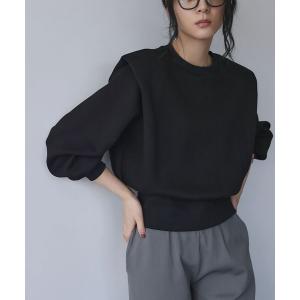 ELFRANK tシャツ 「2026SS」スカラップネック ボーダーカットソー 長袖