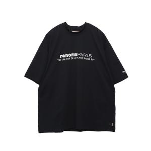 tシャツ ADDRESS LOGO PRINT CREW NECK T-SHIRT メンズ