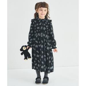 ワンピース 「綿100%」アソート 総柄 フリル TシャツOP キッズ 子供服 女の子｜ZOZOTOWN Yahoo!店