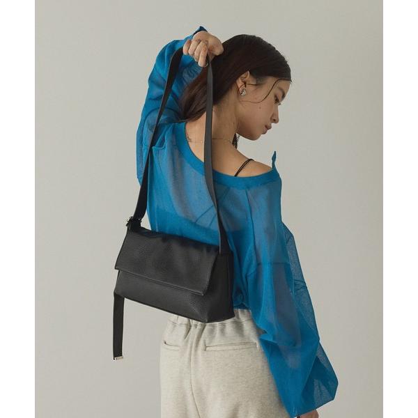 ショルダーバッグ バッグ 「グッシオベーシック」幅広ベルトスクエア型ショルダーバッグ レディース メ...