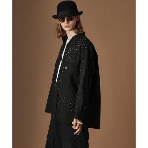 シャツ ツイルオパールオーバーシャツ メンズ