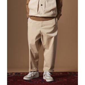 パンツ 「Sサイズ〜」コーデュロイペグトップパンツ メンズ