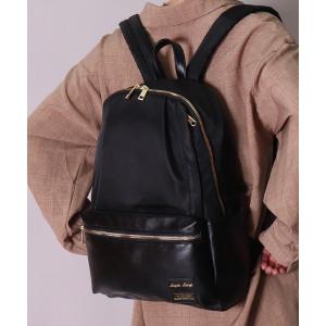 デイバック リュック (LF)「Legato Largo」10ポケット/15L コンビネーション リュック レディース