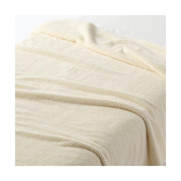 ベッド 寝具 再生ポリエステル　あたたかファイバー薄手毛布・Ｄ　１８０×２００ｃｍ