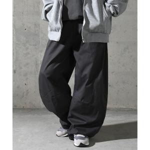 ワイドパンツ チノパン 「neos」ワイドカーブパンツ メンズ チノパンツ バルーンシルエット ユニセックス ルーズシルエット メンズ レディース