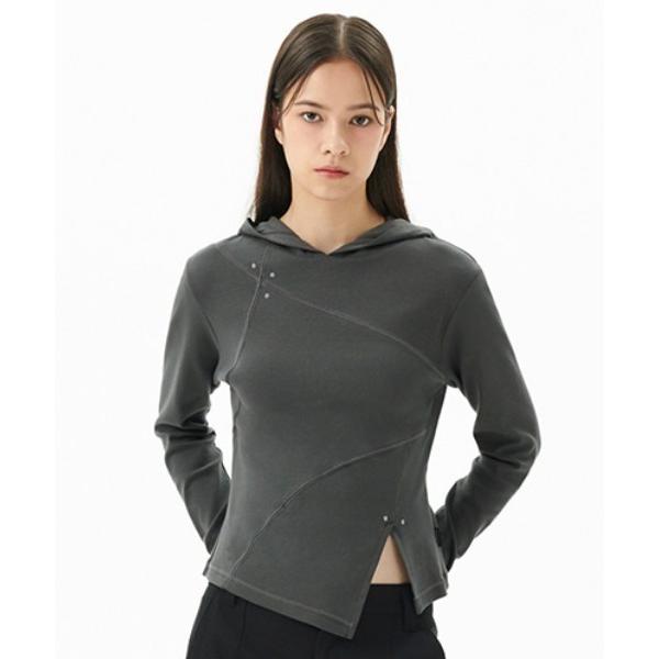 パーカー 「mahagrid/マハグリッド」CURVED SLIM HD/カーブスリムフーディー レ...