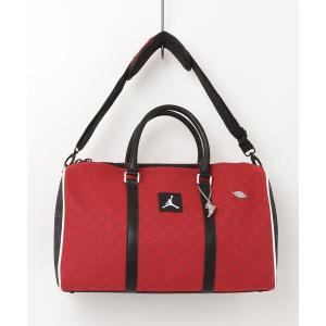 Air Jordan レザー ボストンバッグ レッド Air Jordan レザー ボストンバッグ レッド レッド（赤）系 Nike