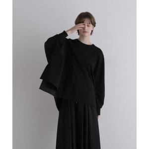 LE PHIL（ル フィル） ブラウス シャツ ソフトダンボールスリット