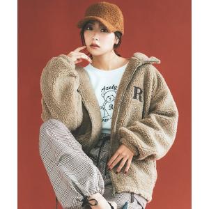 コート アウター AZELCLUBボアパーカー レディース