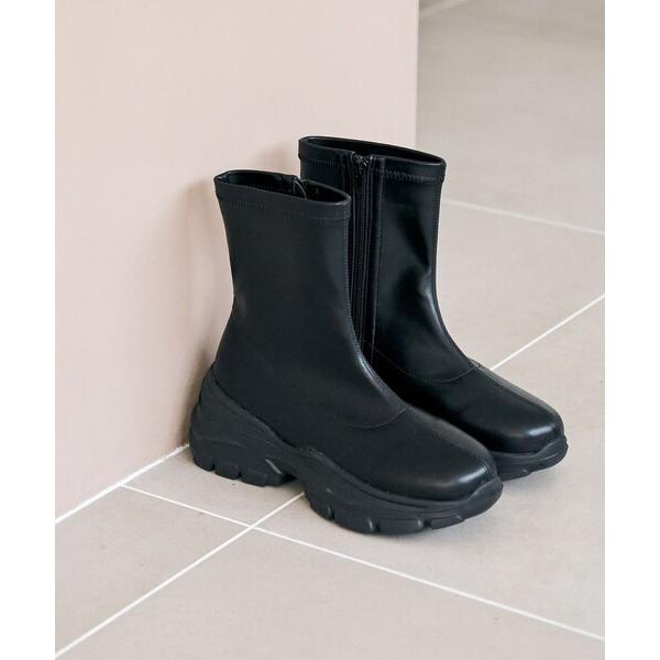 ブーツ やわらかスニーカーブーツ レディース