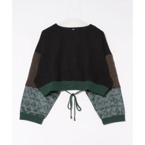 「チャイハネ」パッチワーク変形プルオーバー レディース