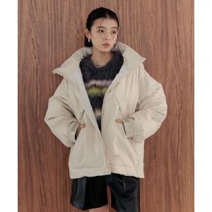 ダウンコート ダウンジャケット 「撥水加工付き」ショートモンスターコート レディース