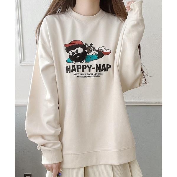 トレーナー スウェット ポンチスウェードスウェット（オジーデザイン） レディース