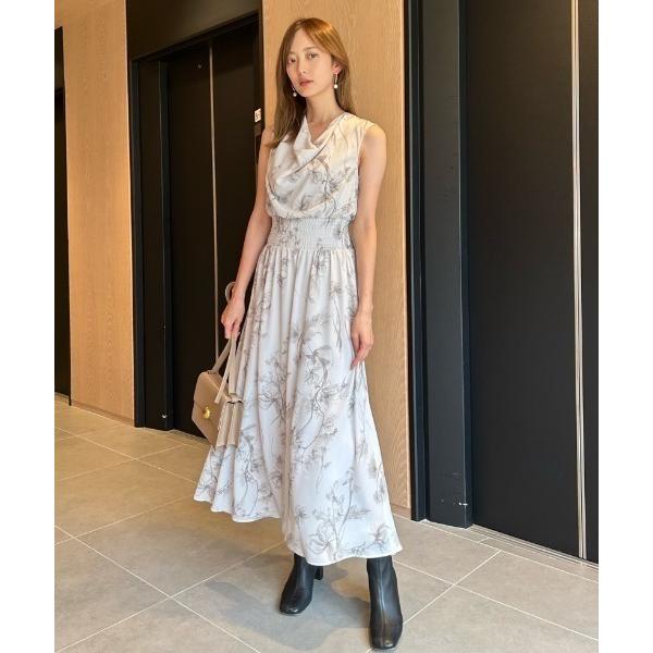 「FRAY I.D」 ノースリーブワンピース 0 ベージュ レディース