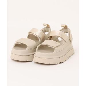 「UGG」 ヒールサンダル US5 アイボリー レディース