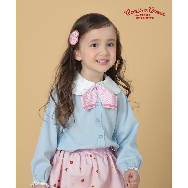 ブラウス シャツ 「Etoile et Griotte×coeur a coeur」タイ付きブラウス...