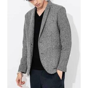 「MK MICHEL KLEIN HOMME 」 テーラードジャケット 48 グレー メンズ