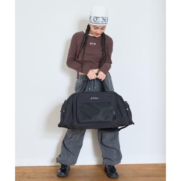 ボストンバッグ 「LTXC」「容43-50L」「撥水」拡張ボストン キッズ 子供 女の子
