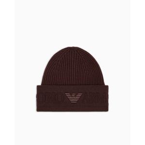 ARMANI EXCHANGE ニット帽 ニットキャップ 「A|X アルマーニ