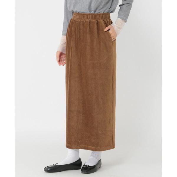 スカート ストレッチコールIラインスカート「トールサイズあり」