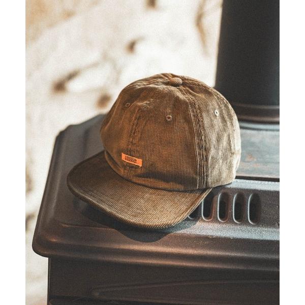 キャップ 帽子 「UNIVERSAL OVERALL」別注コーデュロイショートブリムキャップ メンズ