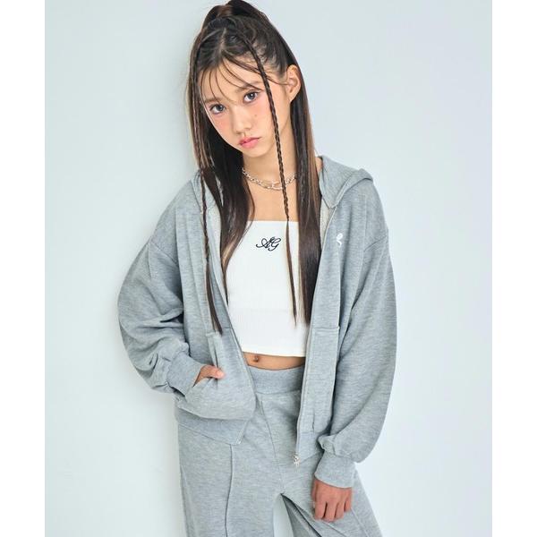 パーカー  ラウンジウェアー 裏毛 パーカー「親子お揃い」「キッズお揃い」 キッズ 子供服 女の子