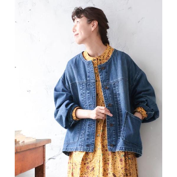 デニムジャケット gジャン ひとなつっこいデニムジャケット レディース