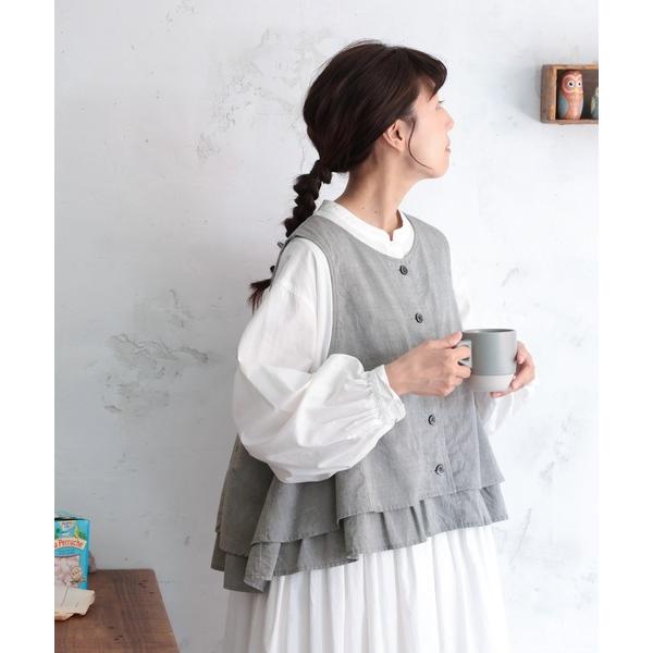 ベスト ジレ 午後三時のベスト レディース