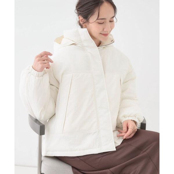 コート アウター 「撥水/あったか」たっぷり着られる 中綿モンスターショートコート レディース