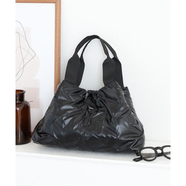 トートバッグ 幾何柄ナイロントートバッグ レディース