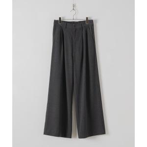 スラックス Double Face Baggy Slacks - ダブルフェイスバギースラックス メンズ