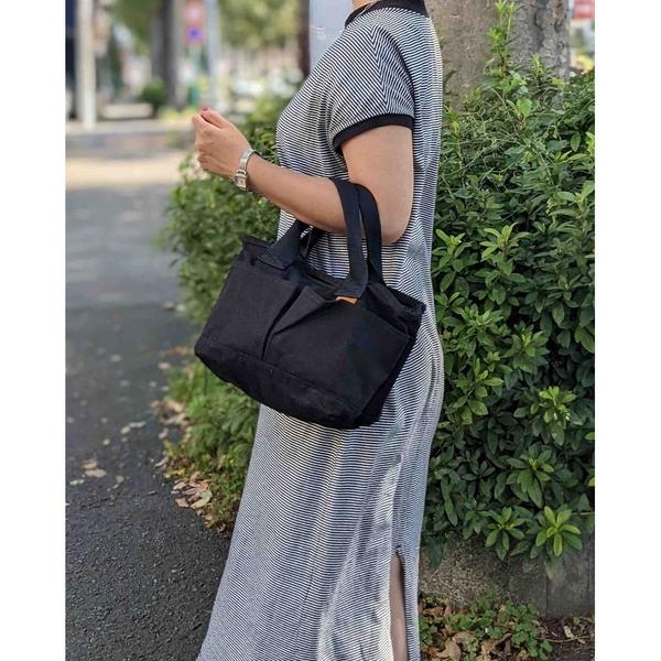 トートバッグ キャンバス仕切りトート Sサイズ レディース メンズ