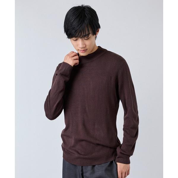 セーター ニット 「TETE SELECTION」ファインタッチハイネックセーター/ビジネスカジュア...