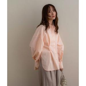 ブラウス シャツ 「NOAHL」ボックスタックシャツ レディース