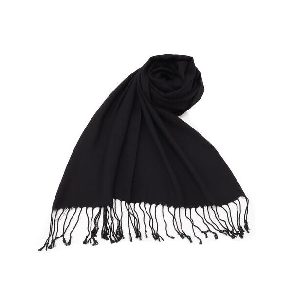 ストール マフラー 「手洗い可」レーヨン無地ストール レディース