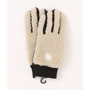 手袋 moz/モズ　レディースシープボアストレッチコンビグローブ レディース