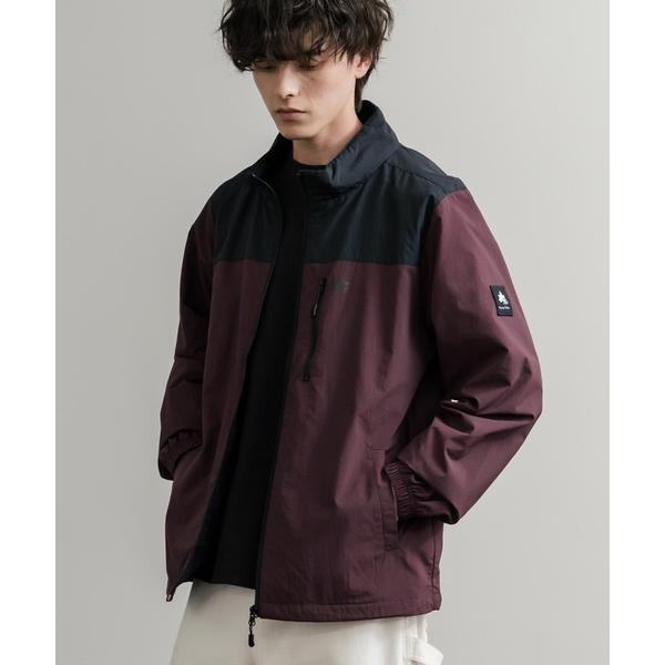 ナイロンジャケット LOGOS ロゴス 撥水 裏タフタワンポイントロゴスタンドネックナイロンブルゾン...