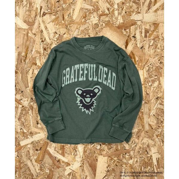 tシャツ 「GRATEFUL　DEAD/グレイフルデッド」ピグメント加工　オーバーサイズ　ロンT　長...